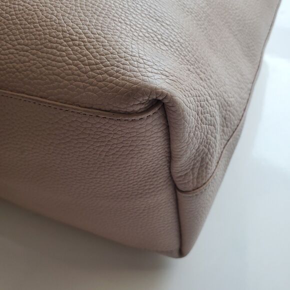 Kate Spade On Purpose Tote Tassel Pebbled Leather Beige Colorful Bag Purse Large - Picture 12 of 16